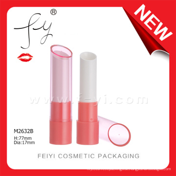 Oblique Mouth Günstige Kunststoff Lippenbalsam Kosmetik-Container